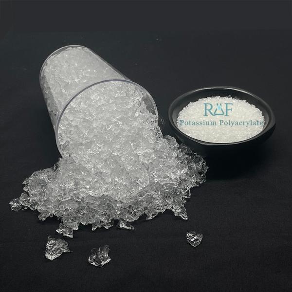 208-750-2 SAP Potassium Polyacrylate Super Absorbent Polymer 9003-04-7 Odorless Realfine 99.9%