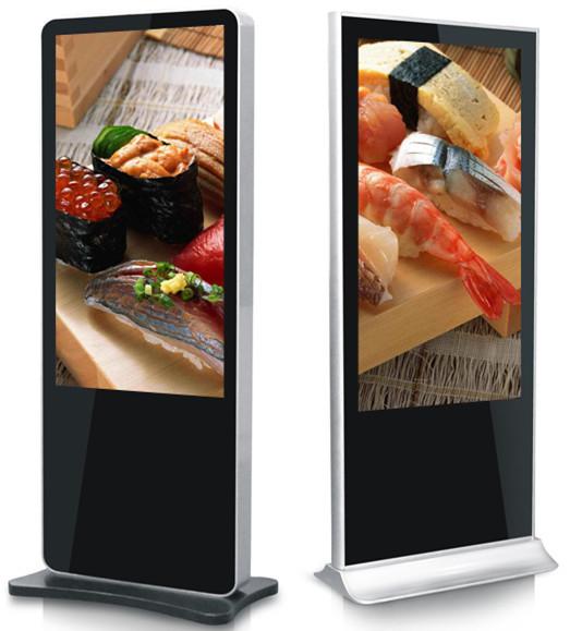 Multi Media Floor Standing Lcd Advertising Display Indoor For Shopping Malls