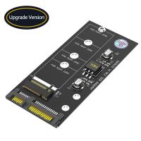 M.2 NGFF SSD para SATA 3 3.0 Adaptador Card Converter B B&M Chave para 2230 2242 2260 2280 M.2 Protocolo SATA Solid State Disk Drive SSD
