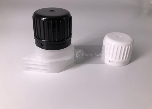 saco material do detergente para a roupa da soldadura térmica do tampão do bico do PE branco ou preto da cor