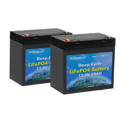 bloco da bateria de 180Wh/Kg 54Ah 12V LiFePO4 para acampar