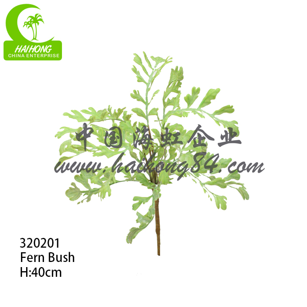 Antienvejecedor  Los 40cm hermosos 16pcs Fern Leaf For Landcaping artificial