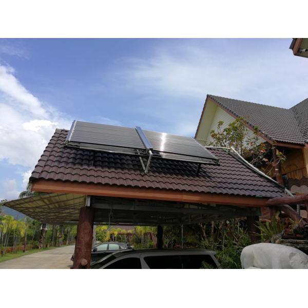Durable Solar Water Heater Evacuated Tube Collector Stainless Steel Material