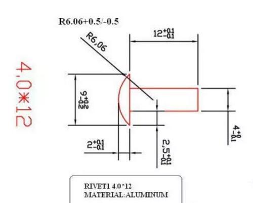 Machinery Industry Solid Aluminum Rivets And Studs Zinc Plate Surface