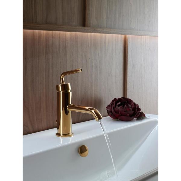 Touch Screen Ceramic Metal Bathroom Fitting PVD Titanium System
