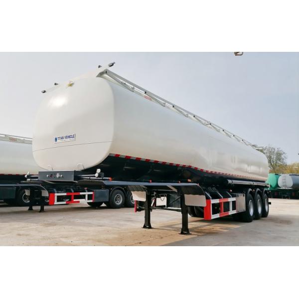 TITAN 42000/45000 Liters Petrol Lorry Tanker Trailer for Sale Fuel Tanker Trailer with Best Price