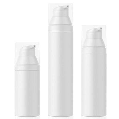 Toner / Shampoo / Cream 50ml Airless Pump , No Leakage Airless Pumps For Cosmetics