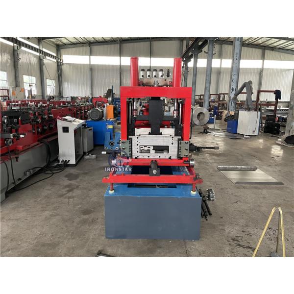 “Full Automatic CZ Channel Roll Forming Machine C Z Purlin Making Machine Adjustable Size ”