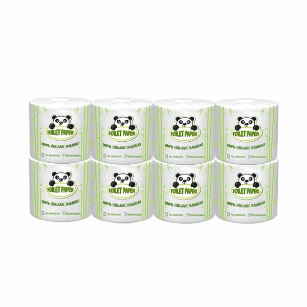 Wholesale Toilet Paper Bamboo Pulp 10 Rolls Per Pack Soft and Comfortable Tissue Toilet Rolls OEM Manufacturer