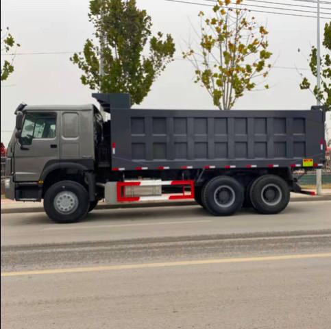 Used Howo Dump Truck Export Heavy Duty Truck Tractor Truck Container Semi-trailer
