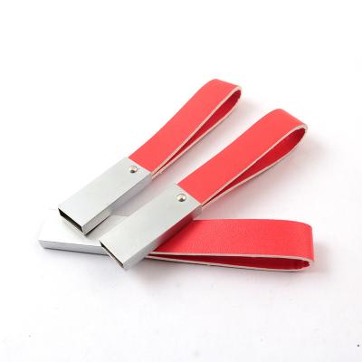 256GB Leather Usb Drives 2.0 3.0 Personalised Usb Memory Stick ODM OEM