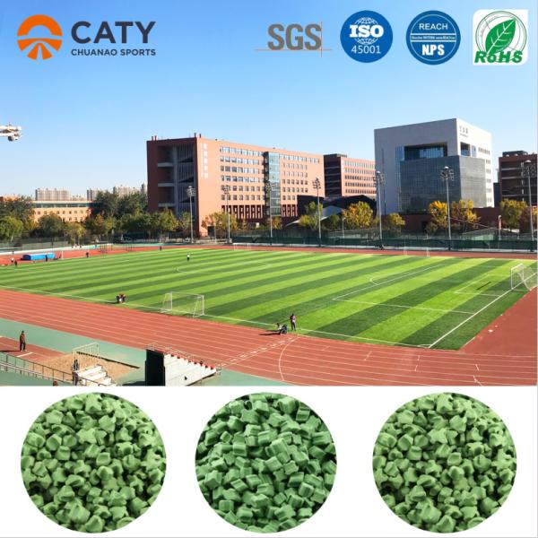 SGS Certificated Shock-absorbing TPE Sports Infill For Artificial Lawns Football Pitches