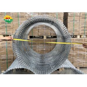 CBT-60 CBT-65 Barbed Tape Concertina Wire ASTM EN standard