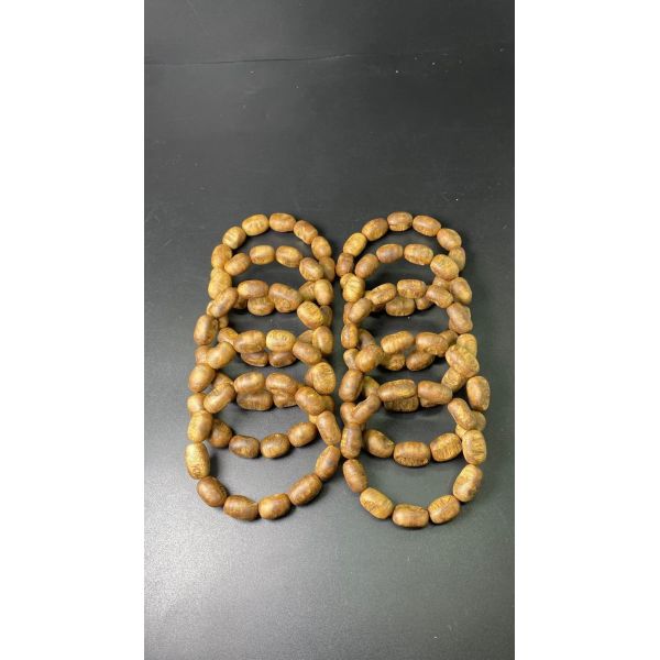 Brunei Wild Old Material Agarwood Bead Bracelet  Hand String For Lovers Gift Nine Points Heavy Thin Perfume