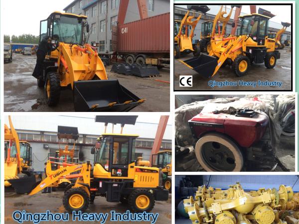 farm tractor and garden machine 1.0 ton wheel loader for sale