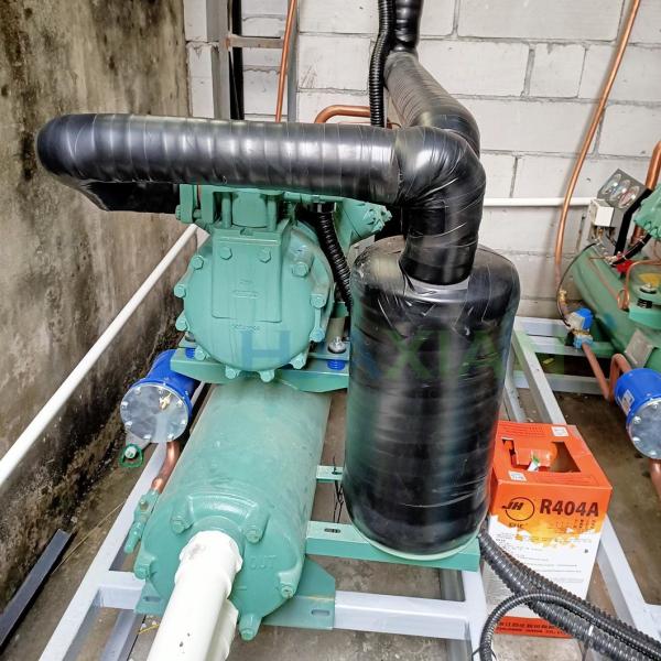 Compressor Unit Air Cooler Walk in Freezer Refrigeration Freon Type Cold Storage Room