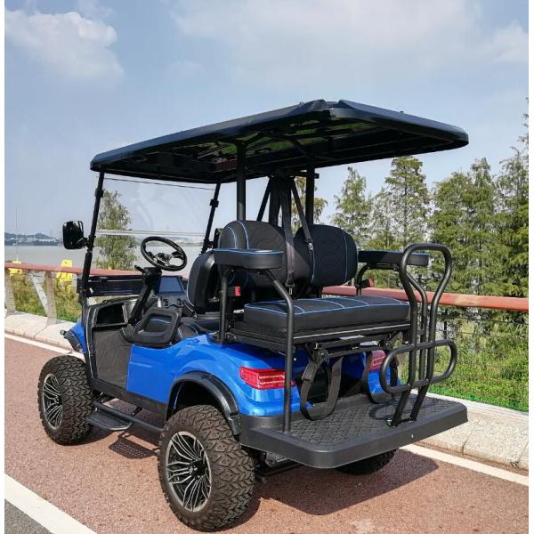 OEM Электрическая поднятая тележка для гольфа 4 места саморегулируемая стойка и рулевое устройство
