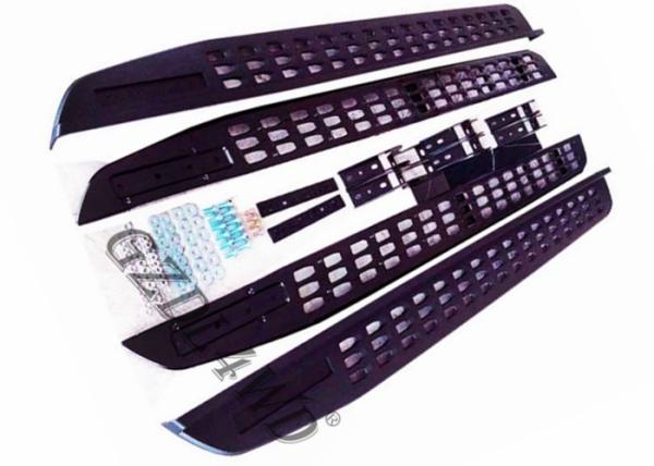 Material preto da liga de alumínio de etapa lateral do carro dos acessórios da guarda florestal T6 T7 para a guarda florestal 2015-2019 de Ford