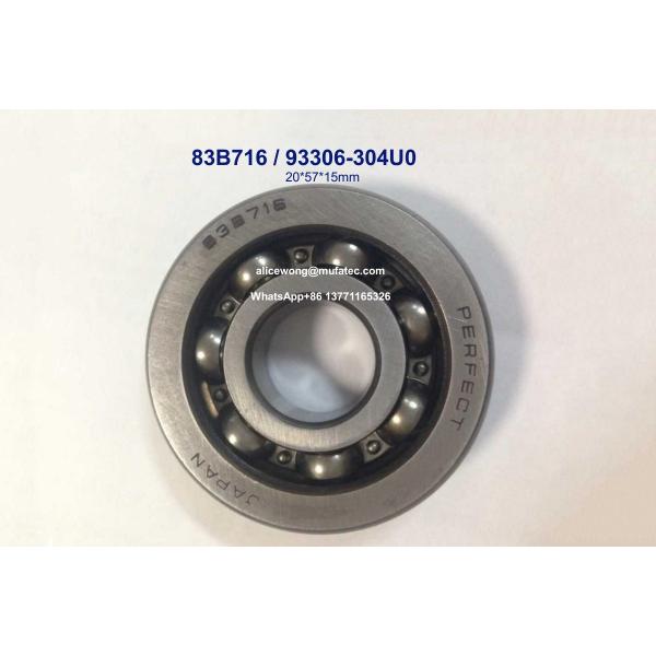 83B716 93306-304U0 специальные шаровые подшипники для поршневого коленчатого вал