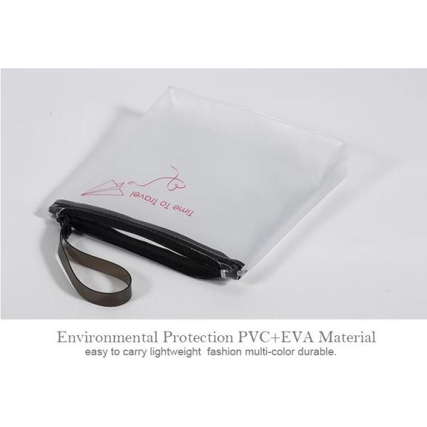 EVA Garment Packing Cosmetic Tote Bags Packaging / Cosmetic Storage Bag