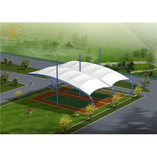 Изготовленная на заказ сень мембраны PVDF растяжимая для теннисного корта Hall бадминтона