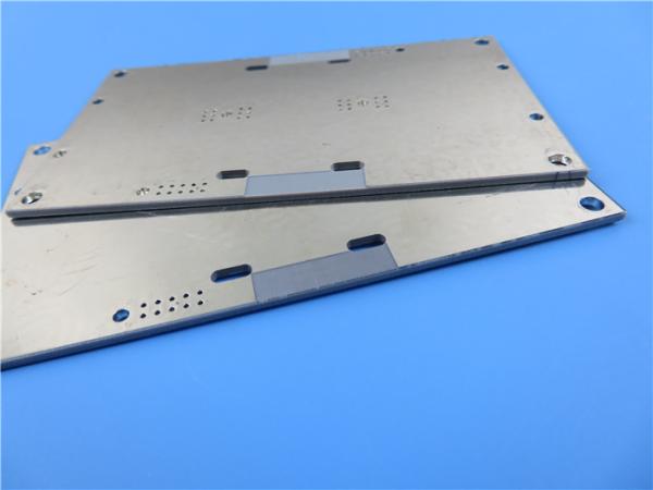 Espessura híbrida da placa 15mil do PWB da micro-ondas TC600 com prata da imersão