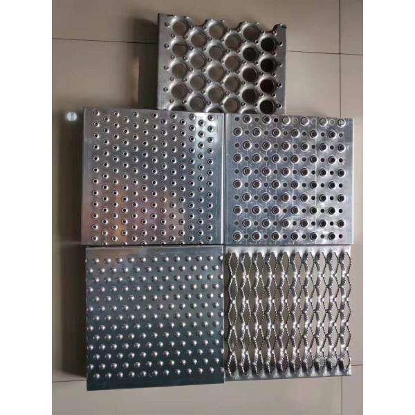 Анти- пефорированный скидом алюминий планки решетки безопасности распорки сжатия 5052 H32