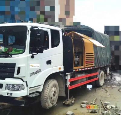 Shacman 10018 Concrete Pump Truck Mounted HOWO Chassis  9~18Mpa
