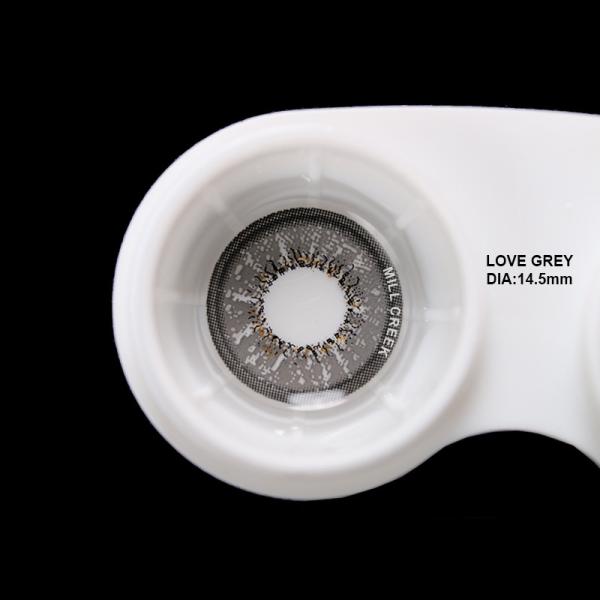 Oem Lime Green Werewolf Contact Lenses 14.5mm For Dark Eyes