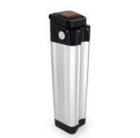 Bateria de tubo de baixo para bicicletas de tipo peixe prateado com célula de iões de lítio 18650 13,2ah 17,5ah 21ah