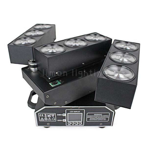 Individual Control 9x10W RGBW 4in1 Cree LED Moving Head Deformation Matrix Beam Light