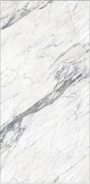 Porcelain Tiles 1200x2400 Size Foshan White Marble Polished Porcelain Tile Calacatta Thin Tiles