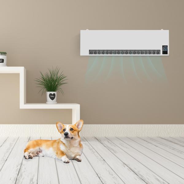 Iron ABS CADR 1600m3/h Wall Mounted Air Purifier Indoor High Efficiency Sterilization