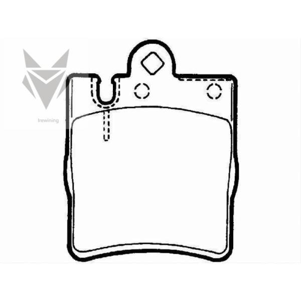 Автомобильные тормозные панели MERCEDES BENZ E-Class W210 CLK кабриолет A208 002 420 52 20