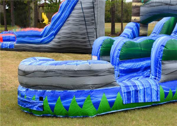 Professional Party Water Slide Jumper Fun Pool Side Popular Safe Ended Durable