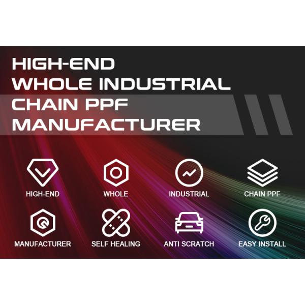 Color Changing TPU PPF 6.5mil Self-Healing Car Paint Protection Film