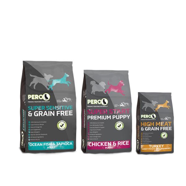 Сумка собачьей еды высокого барьера мешков 3kg еды качества еды изготовленная на заказ напечатанная Resealable