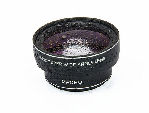 0.45X Wide Angle DSLR Camera Lens , Phone Photography Camera Telephoto Lens
