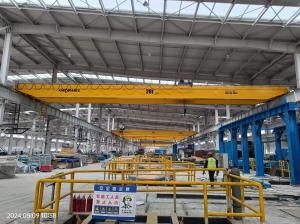 20T Double Girder Overhead Crane with 7.5-31.5m Span A5 Duty