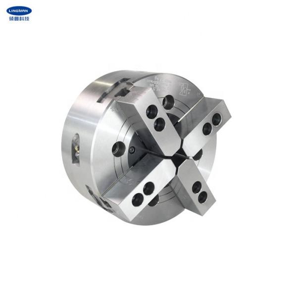 Mandril do poder da máquina do CNC de Chuck Through Hole Hydraulic Chuck do torno de 4 maxilas