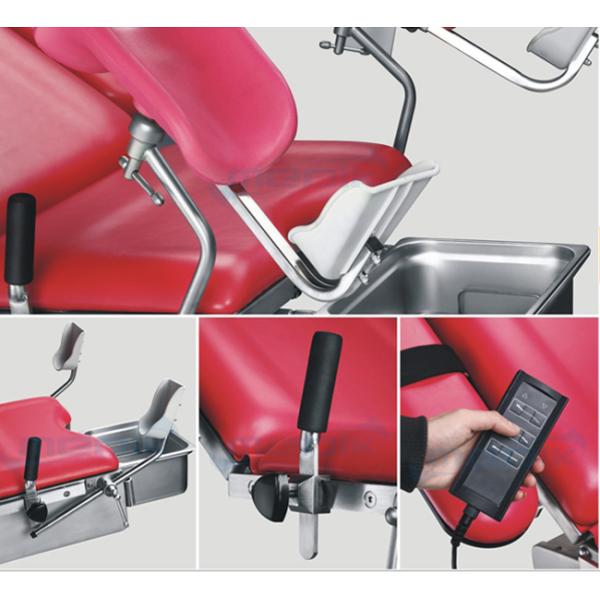 Педальный контроллер стула Гынекологы нержавеющей стали электрический для акушерских родов