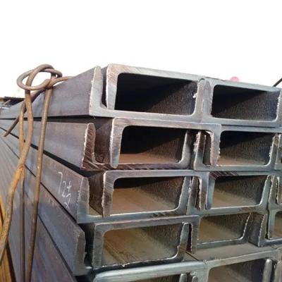 2 mm ASTM aço carbono U canal C Bar perfis A85 A36 Q195 Q235B Usado em estruturas de edifícios, engenharia de parede cortina