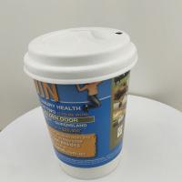 Coupe en papier à double paroi écologique 10 oz isolant jetable pour boisson chaude