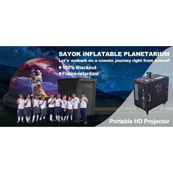 Sayok 360 Degree Planetarium Projection Planeterium Projector Fisheye Projector
