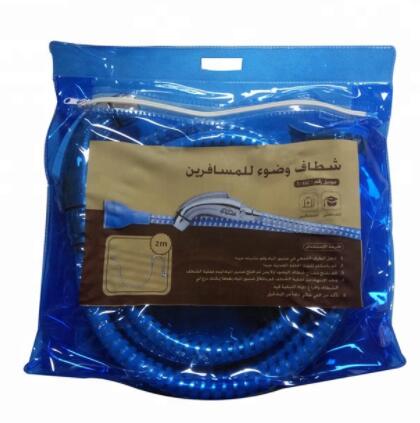 portable travel shataf ABS plastic traveller milao shattaf bidet  2m pvc flexible hose JK-3666 hand held bidet sprayer