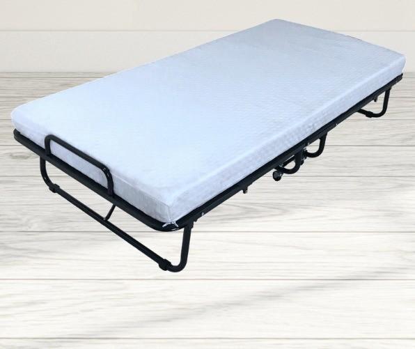 Modern Style Metal Strong School Student Folding Loft Rollaway Bed Foldable Children Bed