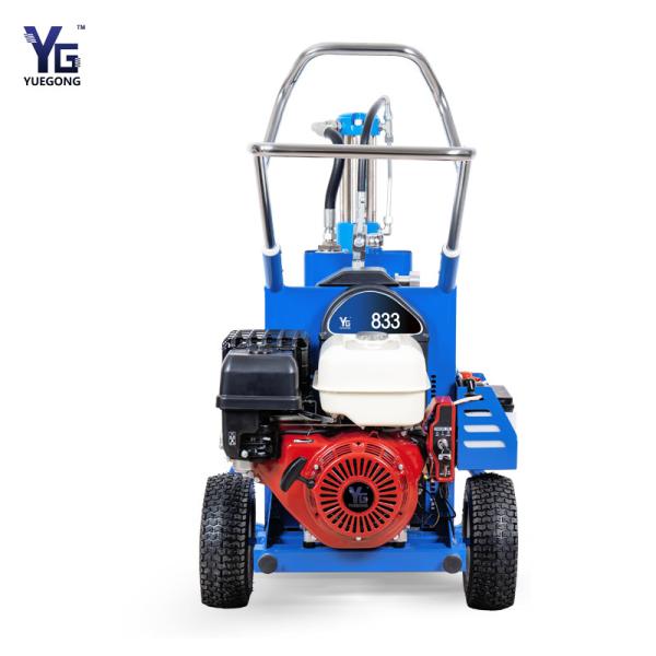 High Pressure Airless Putty Spray Machine Gasoline Driven Power 7500W 13HP