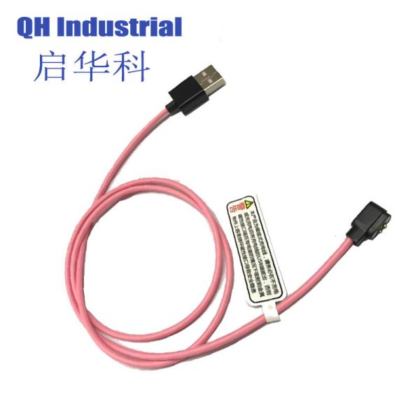 2Pin 2.84mm RoHS Standard Localizer Connector Magnetic Pogo Pin USB Connector  Standard Ethernet magnetic pogo pin