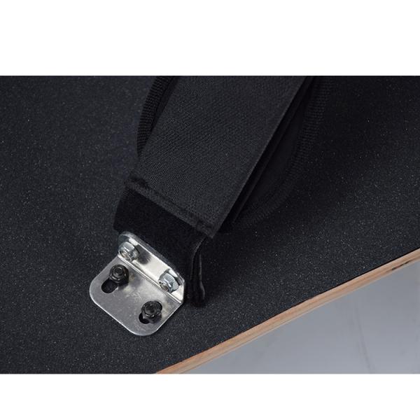 8 Inch Portable Electric Skateboard 1650w*2 Motor 7 PLY Maple Deck Material