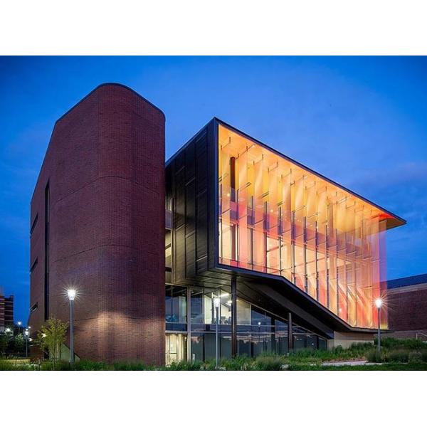 Fabric Laminated Glass 6mm Thickness for Architectural Decoration